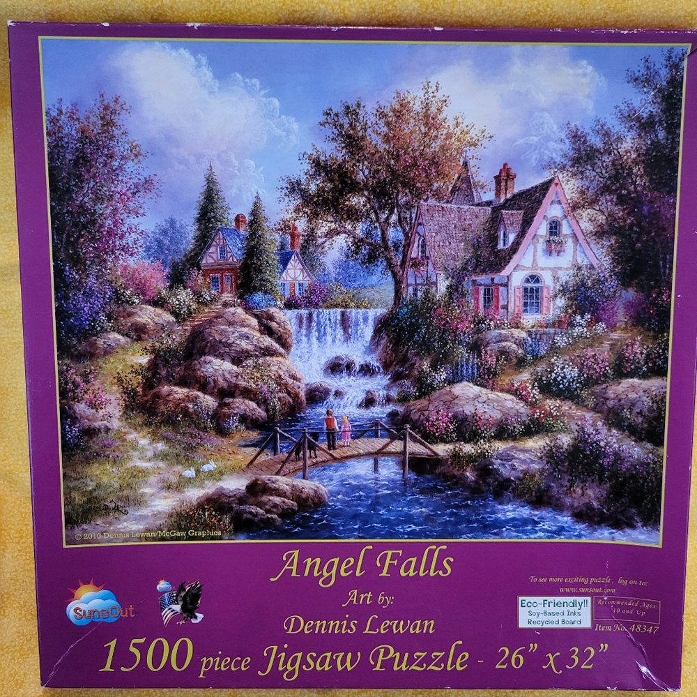 Angel Falls Puzzle (SunsOut) 1500 Pieces